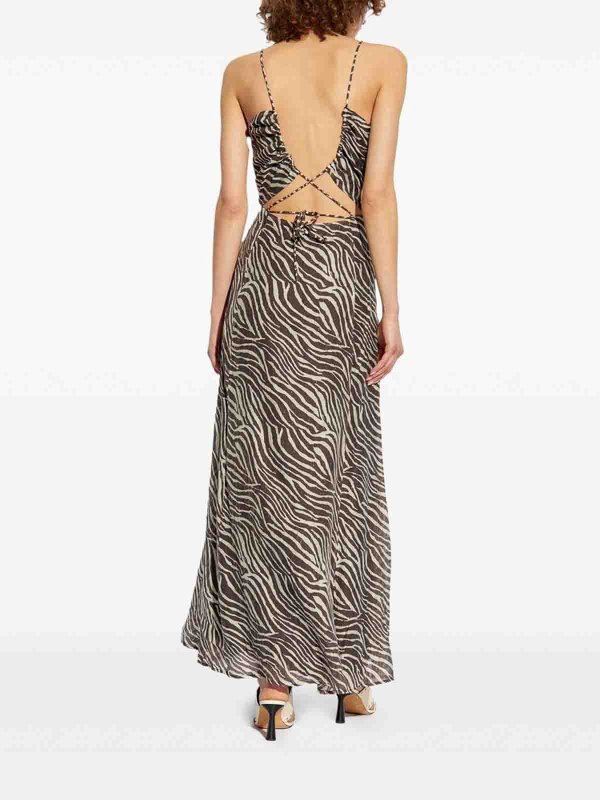 The Best Shops Iro: Robe longueur genou - Robe Au Genou - Beige