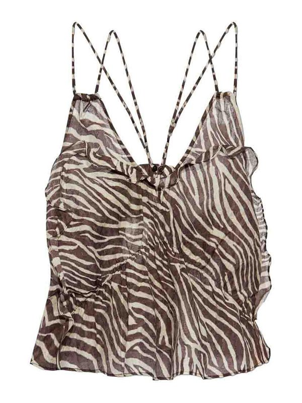 Iro: Tops und Tank Tops - Top - Braun