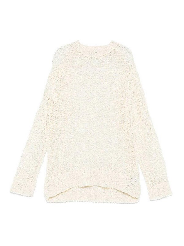 JIL SANDER: クルーネック - クルーネック - ライトベージュ