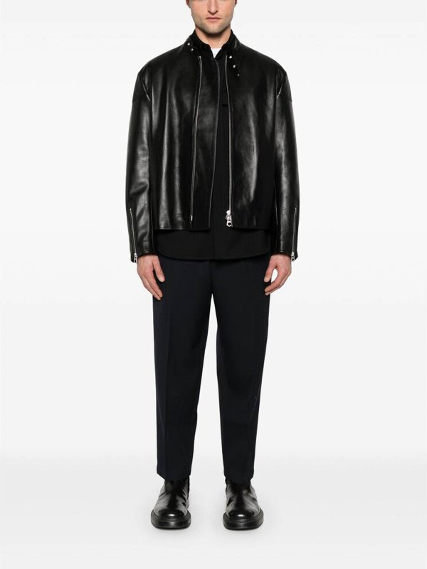 カジュアルパンツ - ブルー shop online: JIL SANDER