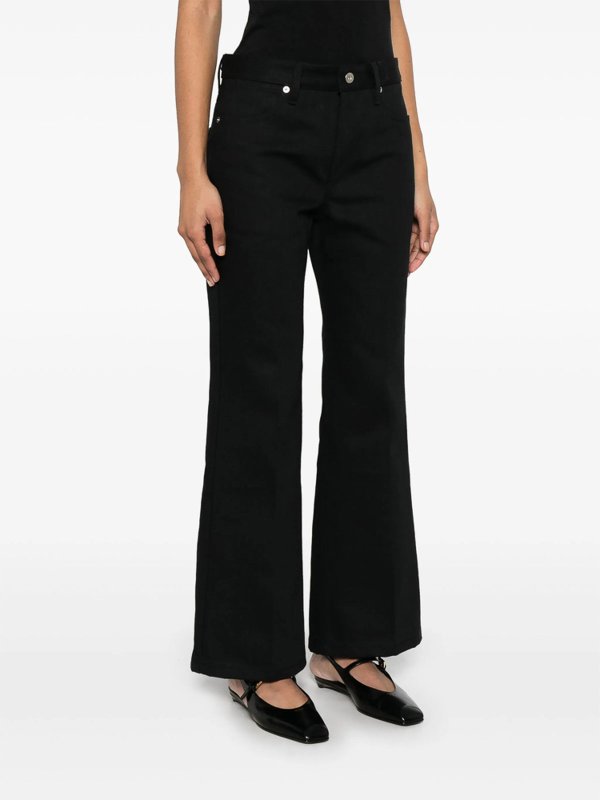 デニム・ジーパン JIL SANDER Woman Jeans Black J04KA0120J45288 001 Jil Sander Jeans - Black - Women | J45288J04KA0120001