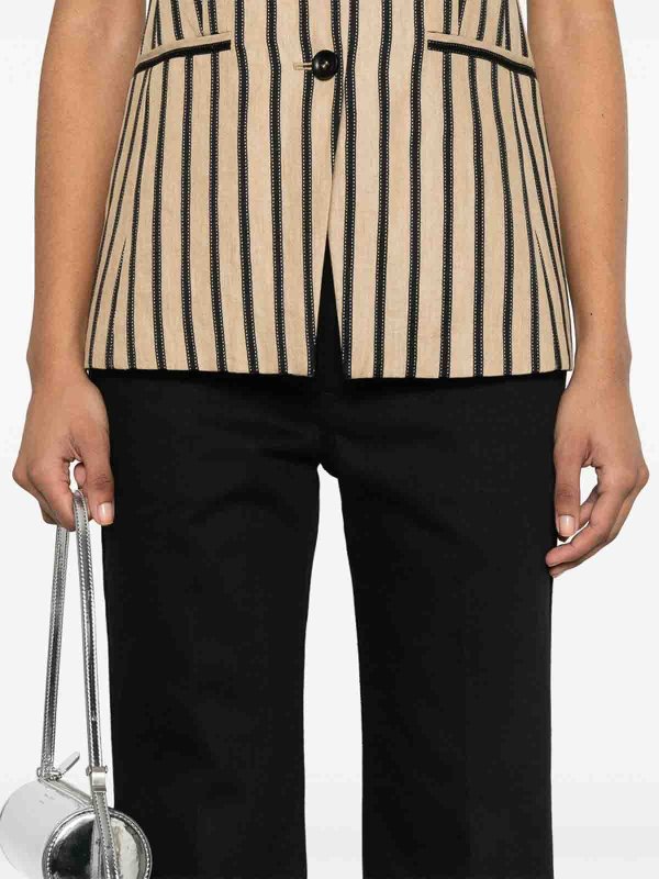 The Best Shops JIL SANDER: ブーツカットジーンズ - ブーツカットジーンズ - 黒