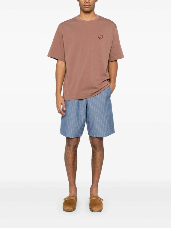 The Best Shops MAISON KITSUNÉ: Tシャツ - Tシャツ - ブラウン