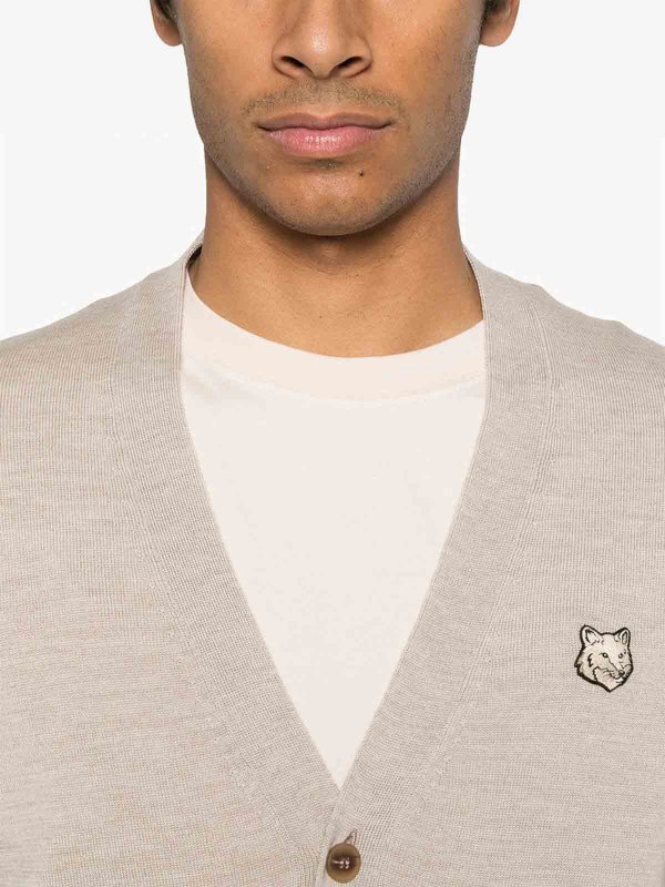 MAISON KITSUNÉ buy online Pull Col Rond - Beige