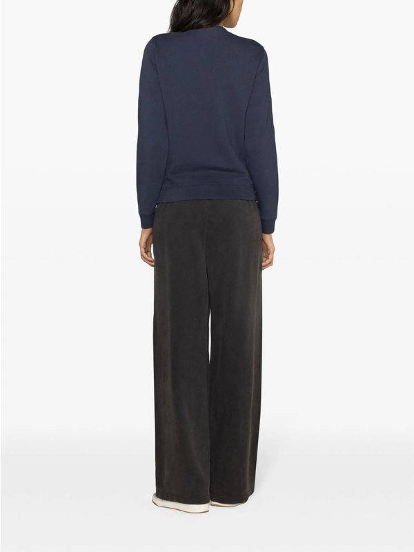 スウェットシャツ/セーター - ブルー shop online: MAISON KITSUNÉ