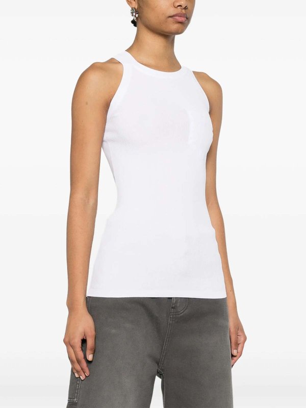 The Best Shops SPORTMAX: トップス＆タンクトップ - トップ/タンクトップ - 白