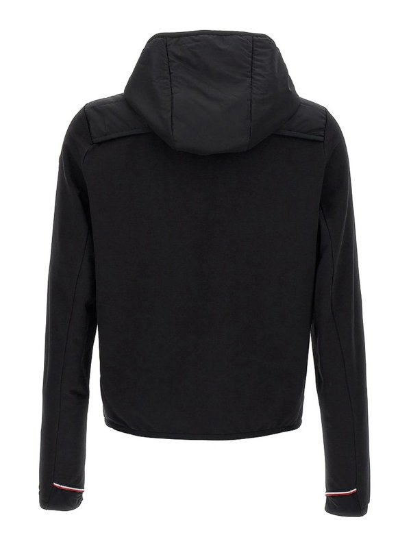 MONCLER GRENOBLE: Strickpullover mit Rundhalsausschnitt online - Rundhalspullover - Schwarz