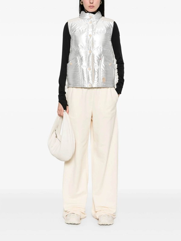 MONCLER GRENOBLE buy online ダウンコート - 銀