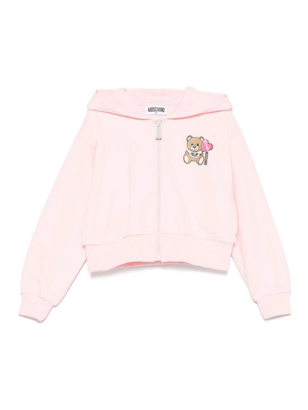 MOSCHINO: Sweatshirts und Pullover - Sweatshirt - Nude