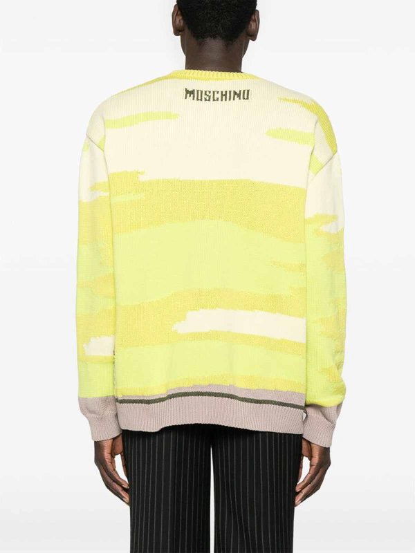 MOSCHINO: maglia collo rotondo online - Maglione