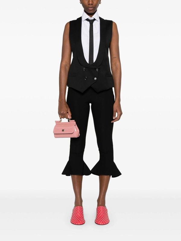 The Best Shops MOSCHINO: ベスト＆チョッキ - ウェストコート/ジレ - 黒