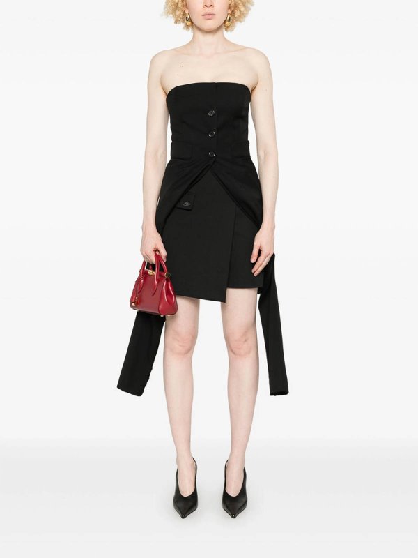 トップ/タンクトップ - 黒 shop online: MOSCHINO