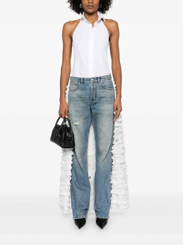 Jeans in denim shop online: MOSCHINO