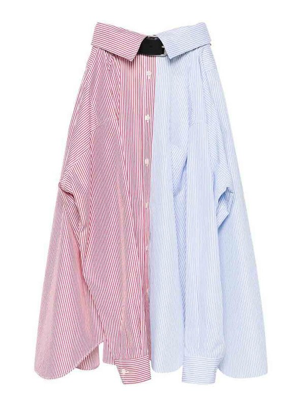 MOSCHINO: ニーレングススカート＆ミディ丈 - 膝丈/ミディスカート - ブルー