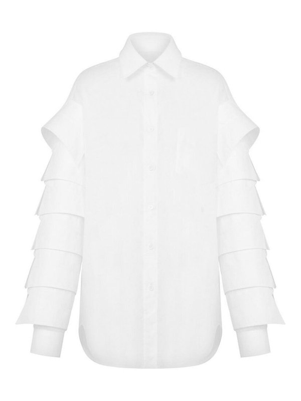 MOSCHINO: シャツ - シャツ - 白