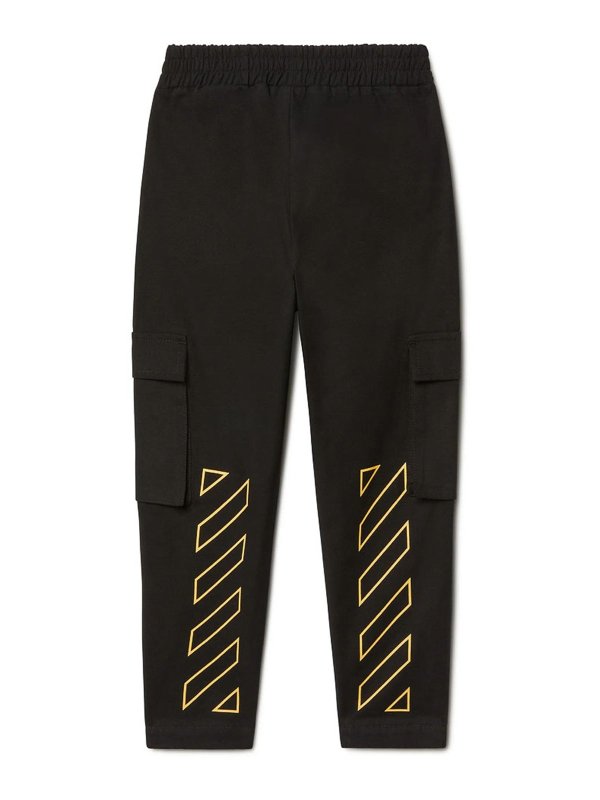 OFF-WHITE: pantaloni casual online - Pantaloni