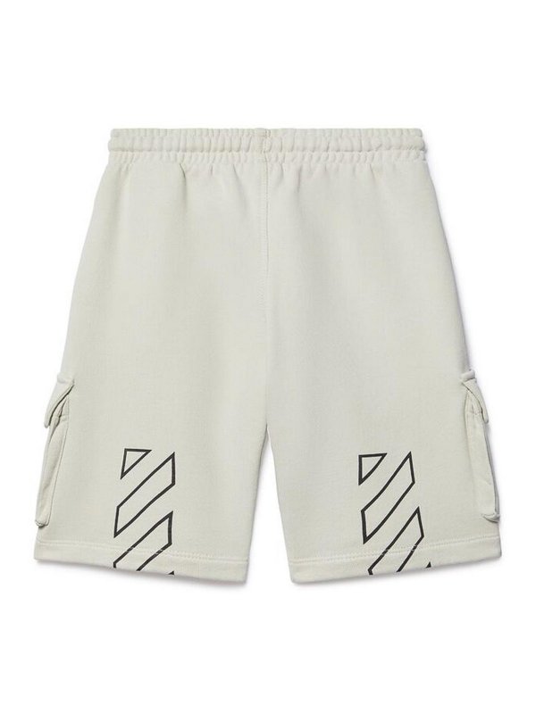 The Best Shops OFF-WHITE: Hosen Shorts - Shorts - Grau