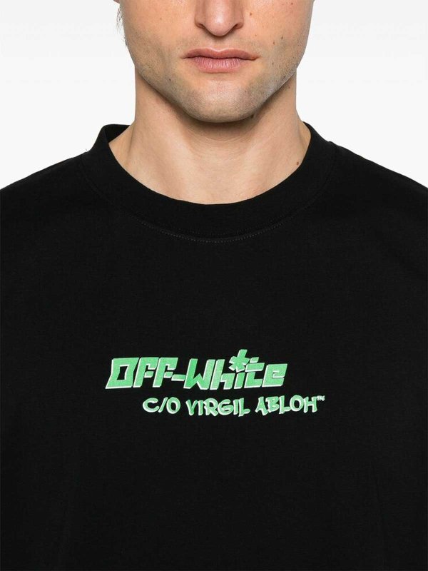 OFF-WHITE: Camisetas online - Camiseta - Negro