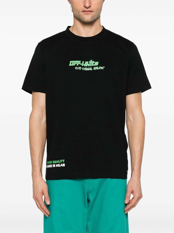 The Best Shops OFF-WHITE: Camisetas - Camiseta - Negro