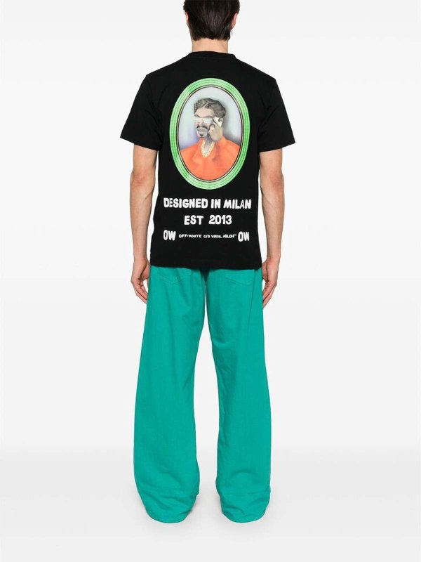 Camiseta - Negro shop online: OFF-WHITE