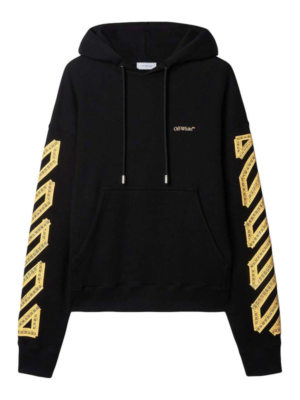 OFF-WHITE: スウェット＆セーター - スウェットシャツ/セーター - 黒