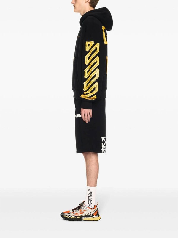 The Best Shops OFF-WHITE: スウェット＆セーター - スウェットシャツ/セーター - 黒