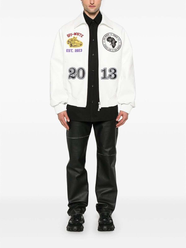 OFF-WHITE buy online Leather jacket