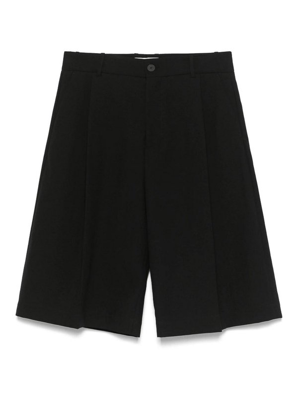 STUDIO NICHOLSON: Hosen Shorts - Shorts - Schwarz
