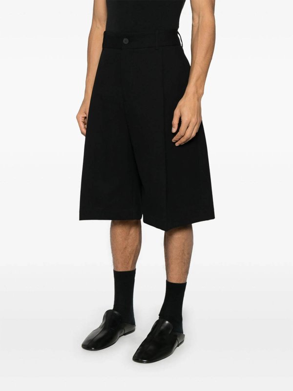 The Best Shops STUDIO NICHOLSON: Hosen Shorts - Shorts - Schwarz