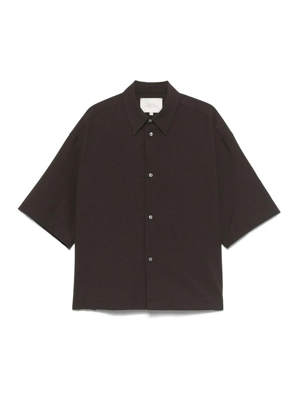 STUDIO NICHOLSON: シャツ - シャツ - ブラウン