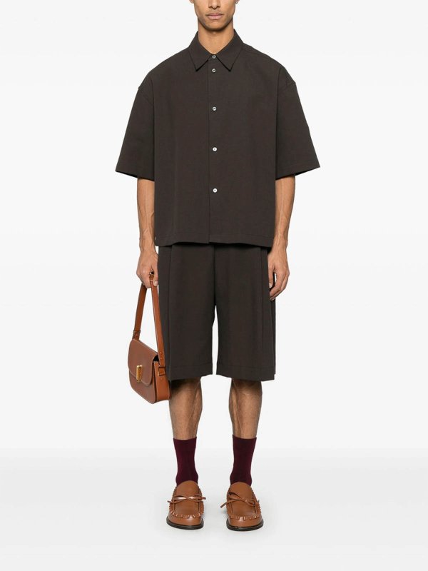 STUDIO NICHOLSON: シャツ online - シャツ - ブラウン