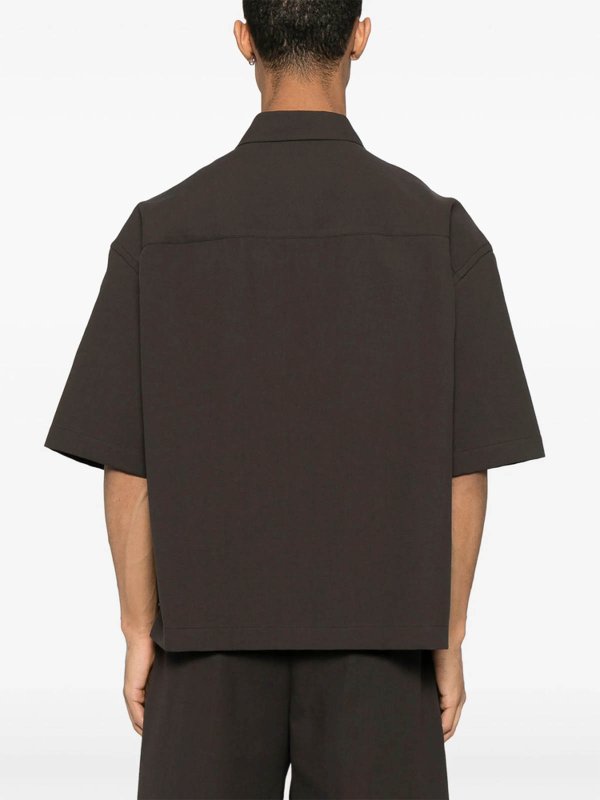 STUDIO NICHOLSON buy online シャツ - ブラウン