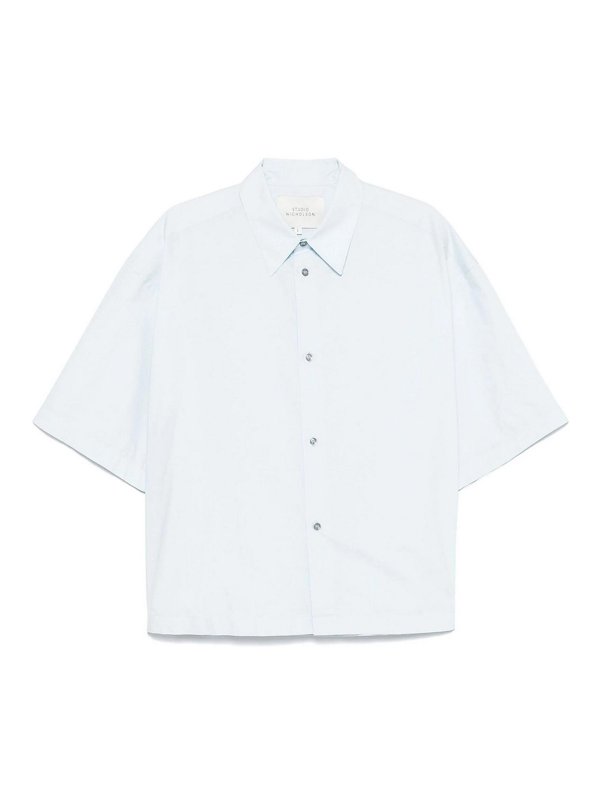 STUDIO NICHOLSON: シャツ - シャツ - ブルー