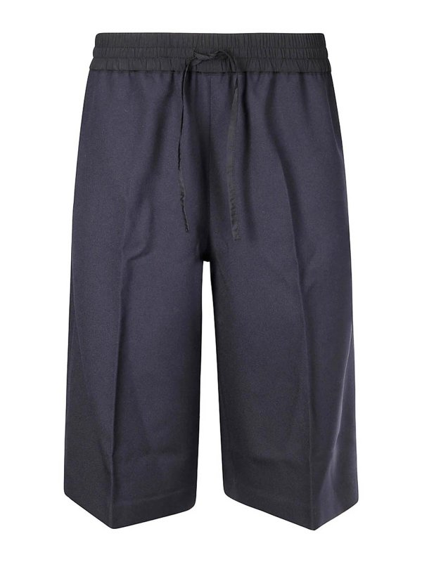 STUDIO NICHOLSON: Hosen Shorts - Shorts - Blau