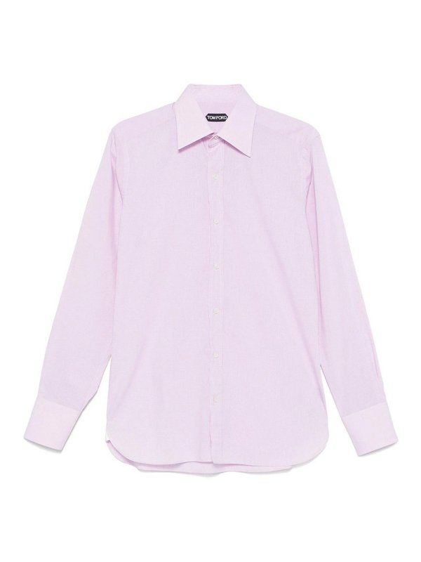 TOM FORD: Camisas - Camisa - Color Carne Y Neutral