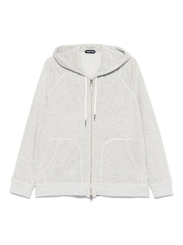 TOM FORD: スウェット＆セーター - スウェットシャツ/セーター - グレー