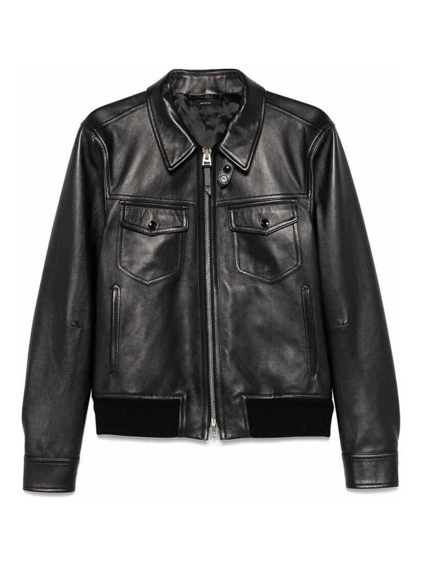 TOM FORD: leather coats - Leather coat