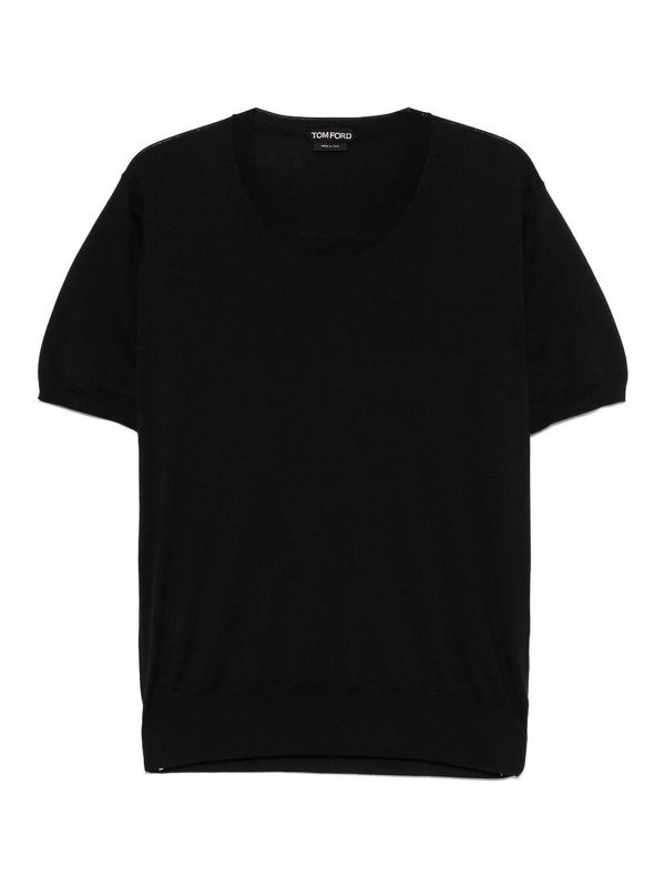 TOM FORD: Pull col rond - Pull Col Rond - Noir