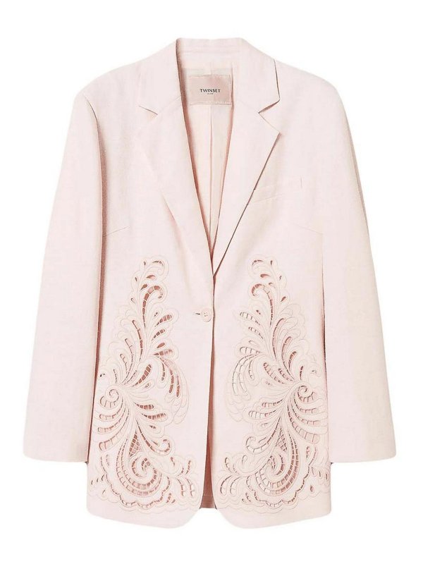 TWINSET: Casualjacken - Casualjacke - Nude