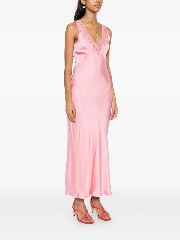 The Best Shops TWINSET: ニーレングスドレス - 膝丈ドレス - ヌードカラー