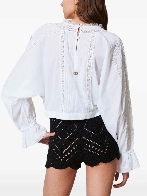 シャツ - 白 shop online: TWINSET