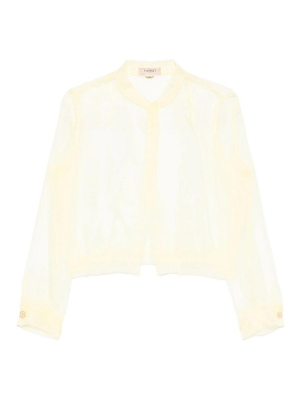 TWINSET: カジュアルジャケット - カジュアルジャケット - イエロー