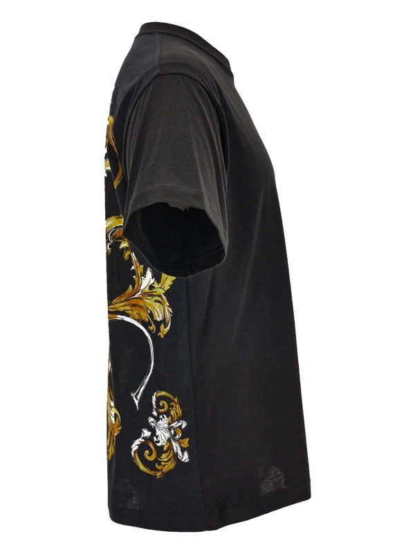 The Best Shops Versace Jeans Couture: T-shirts - T-Shirt - Schwarz