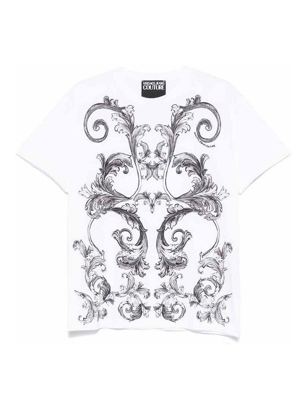 Versace Jeans Couture: Tシャツ - Tシャツ - 白