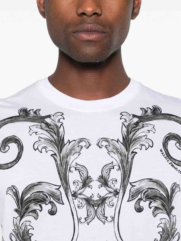 The Best Shops Versace Jeans Couture: Tシャツ - Tシャツ - 白
