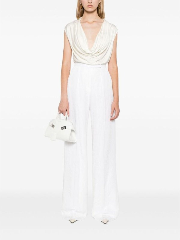 The Best Shops Max Mara: Jeans Rectos - Vaqueros Rectos - Blanco