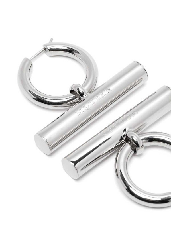 ALEXANDER MCQUEEN: イヤリング online - イヤリング - 銀