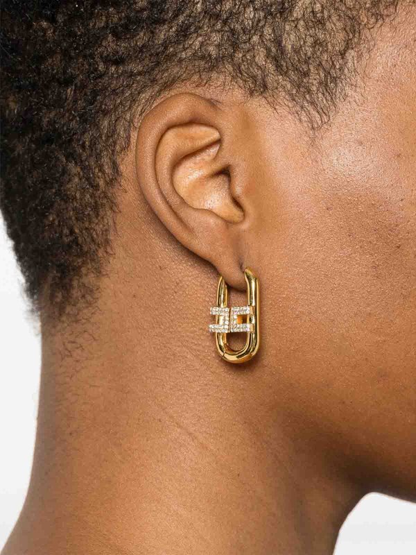 ELISABETTA FRANCHI: イヤリング online - イヤリング - 金