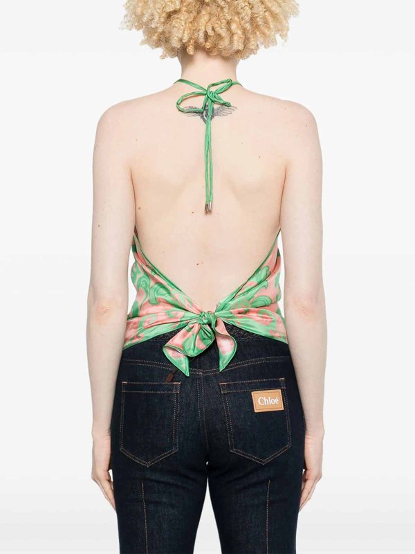 The Best Shops ETRO: Tops und Tank Tops - Schal - Rosa