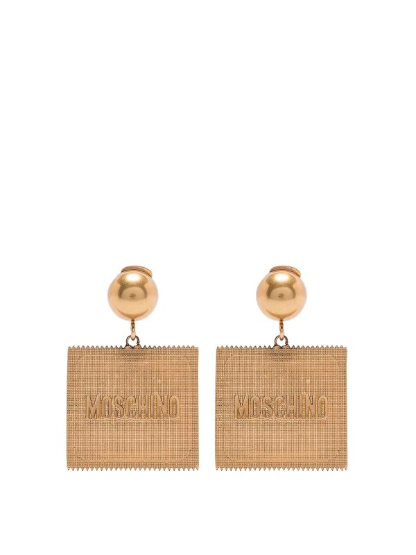 MOSCHINO: イヤリング - イヤリング - 金